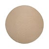 Rund Skandinavisk Matta - Charm Curves Beige - thumbnail 1