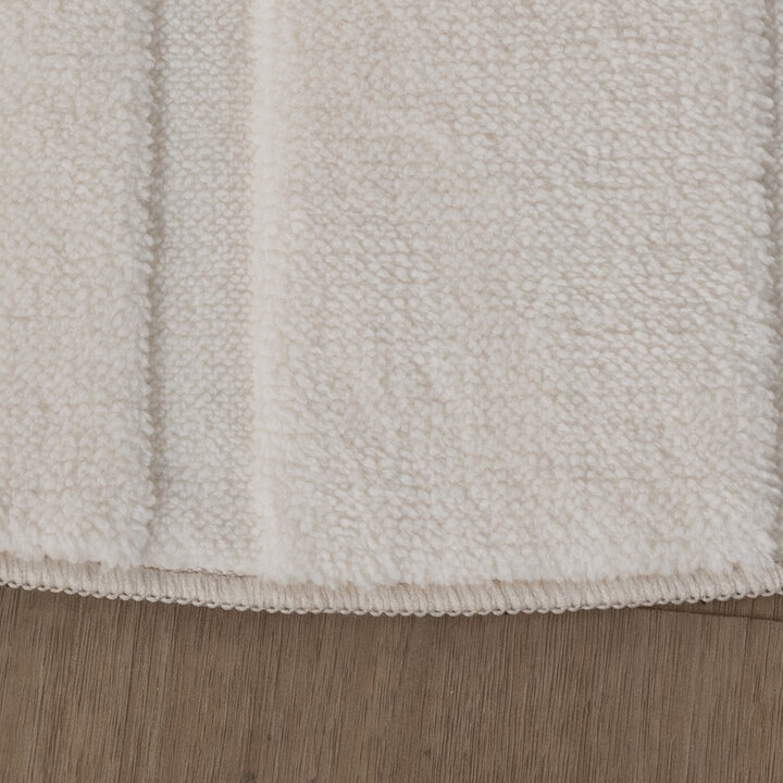 Rund Skandinavisk Matta - Charm Curves Vit