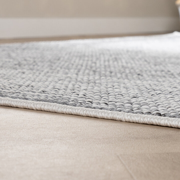 Hållbar Matta Med Låg Lugg - Lykke Ljusgrå