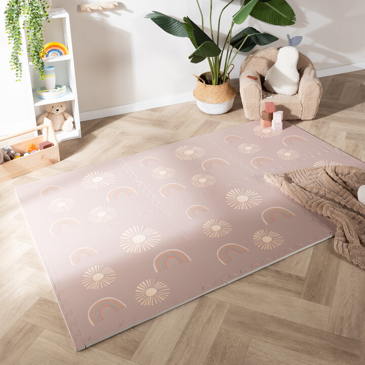 Pusselmatta Av Skum - Alfie Sun Rosa