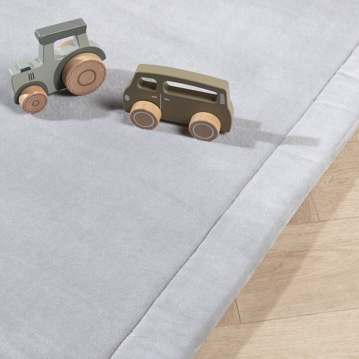 Tvättbar Lekmatta - Jip Grå