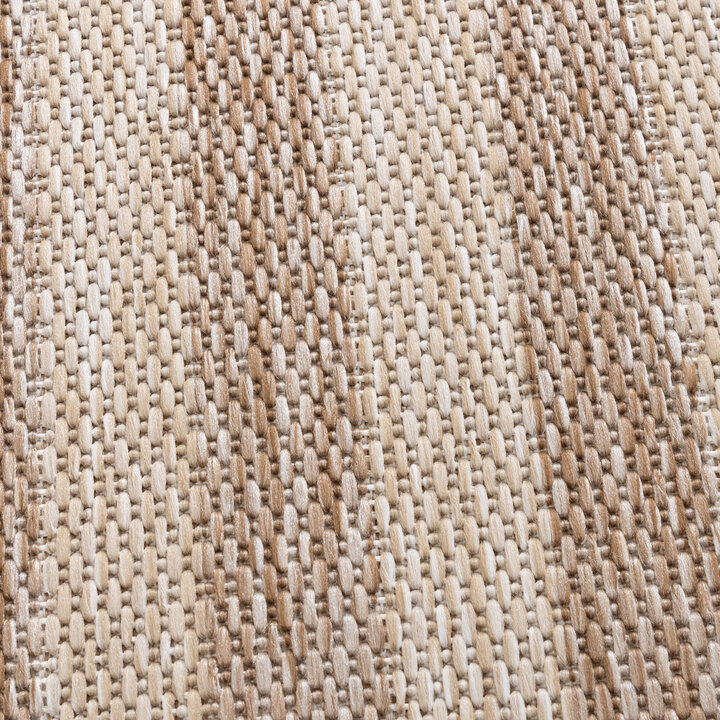 Balkongmatta - Sierra Frame Beige/Gräddvit