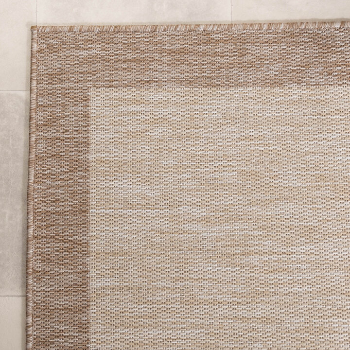 Balkongmatta - Sierra Blocks Gräddvit/Beige