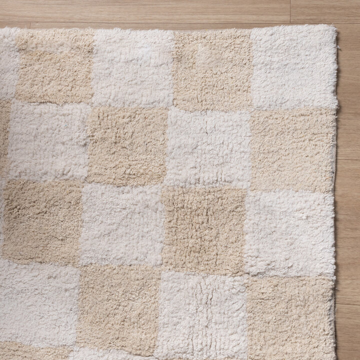 Retromatta - Gambit Gräddvit/Vit