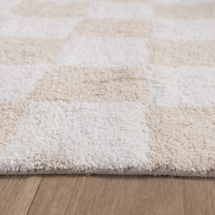 Retromatta - Gambit Gräddvit/Vit