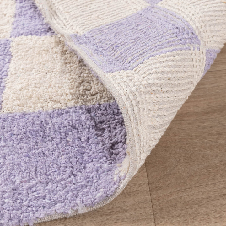 Retromatta - Gambit Lila/Vit