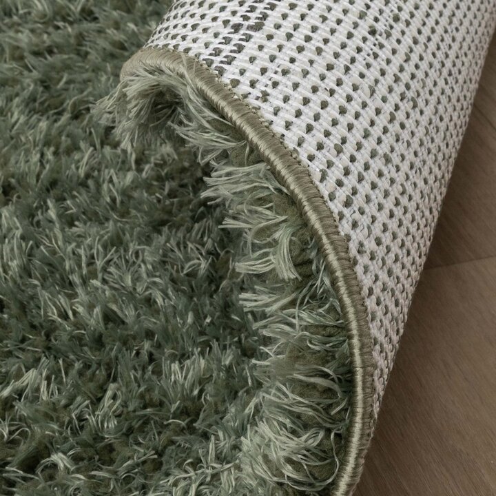 Rund Shagmattor - Blaze Grön