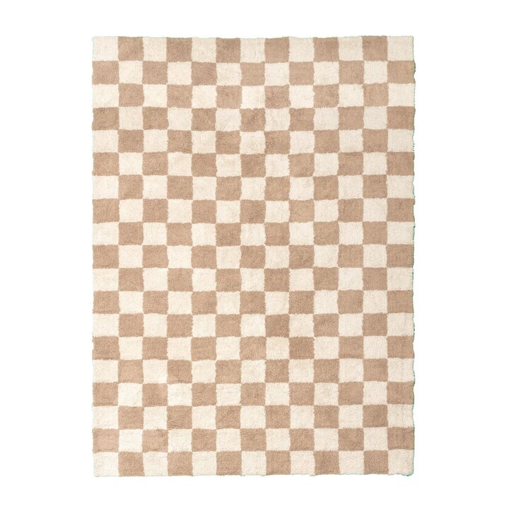 Retromatta - Gambit Beige/Vit