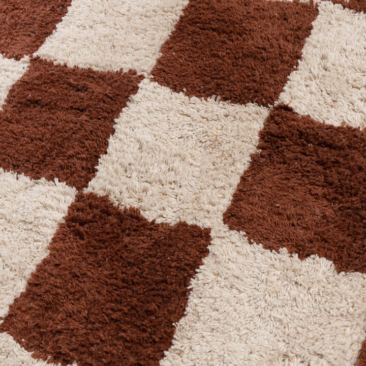 Retromatta - Gambit Brun/Vit