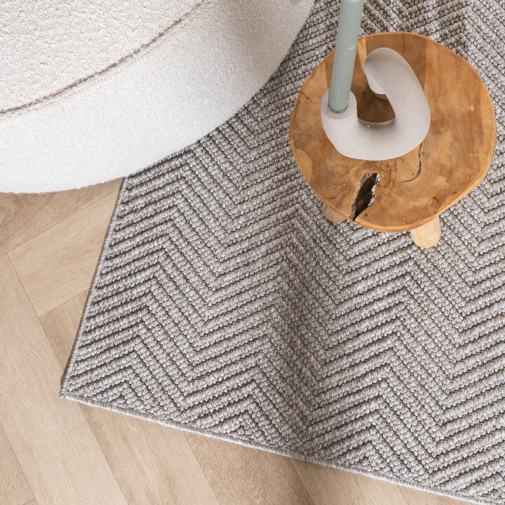 Miljövänlig Matta - Lorre Lines Grå/Antracit