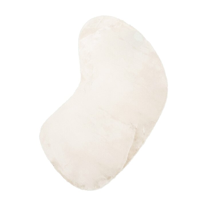 Mjuk Matta Med Hög Lugg - Comfy Supreme Ripple Gräddvit