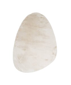 Mjuk Matta Med Hög Lugg - Comfy Supreme Pebble Gräddvit