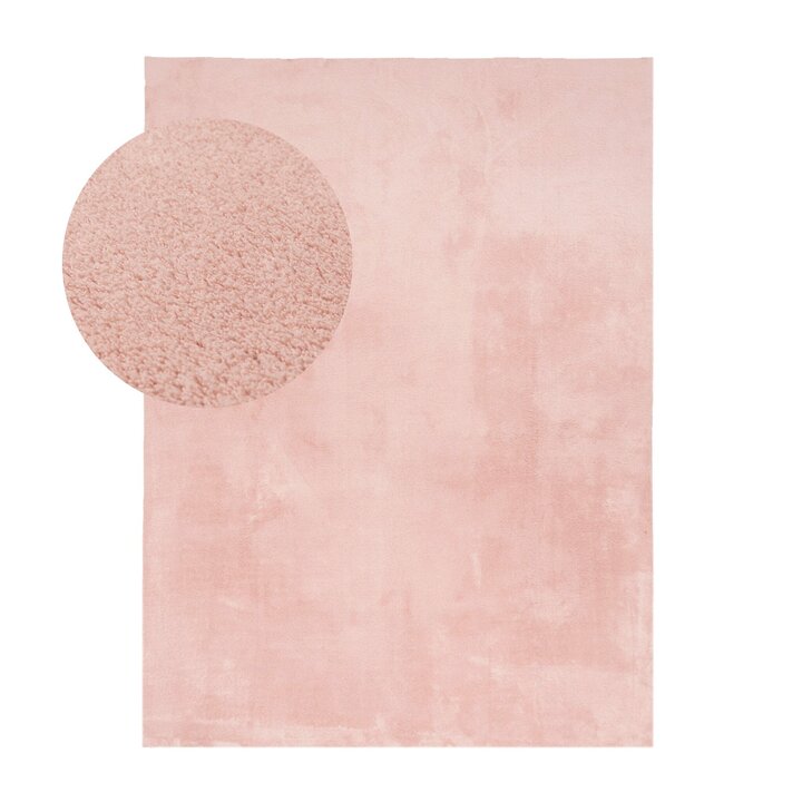 Tvättbar Matta - Vivid Rosa