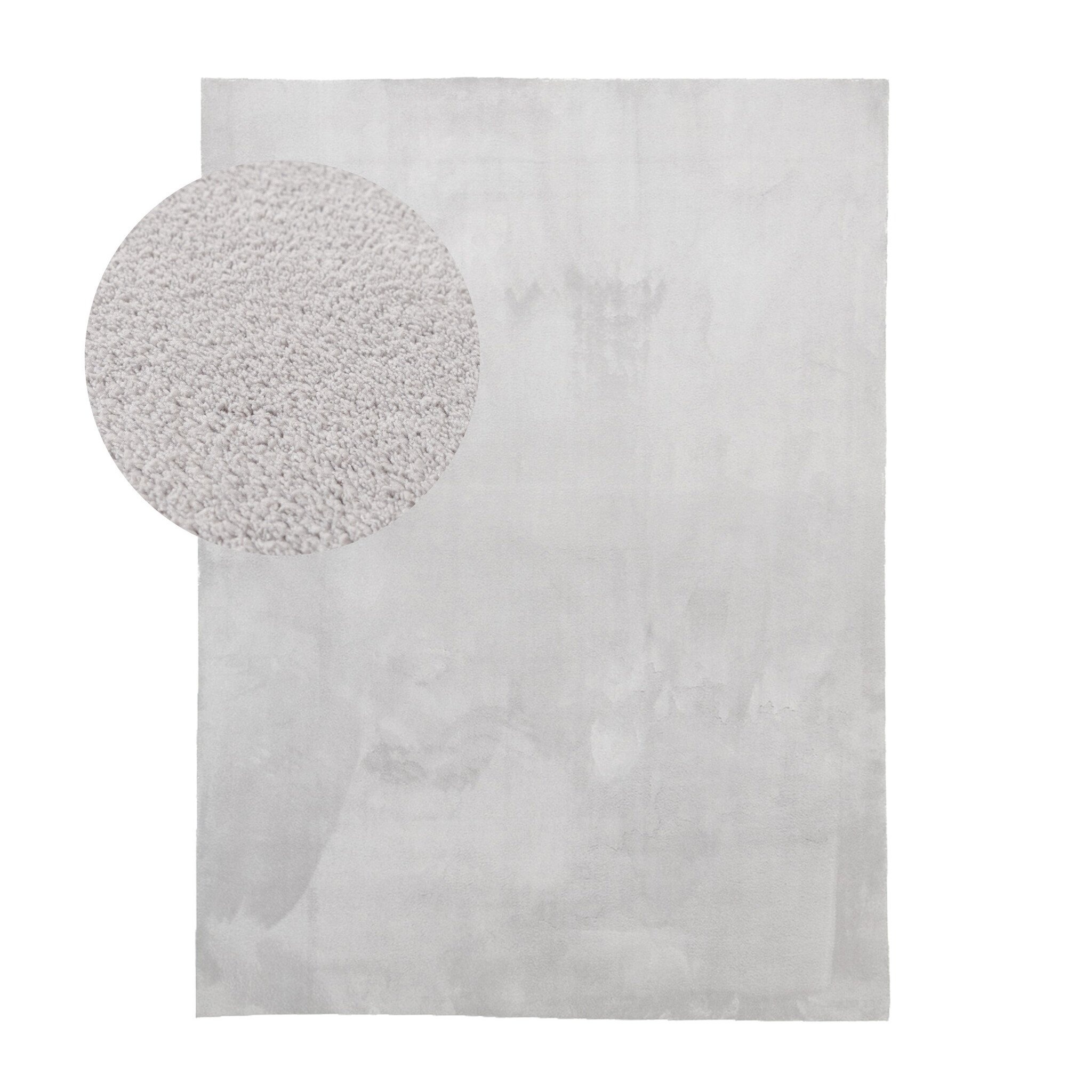 Tvättbar Matta - Vivid Grå - sfeer