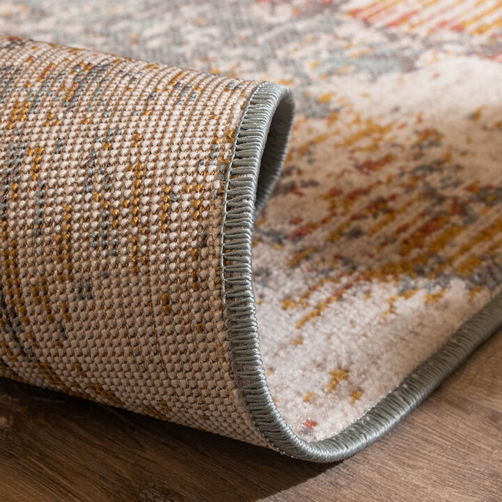 Modern Matta - Bush Turkos/Gräddvit