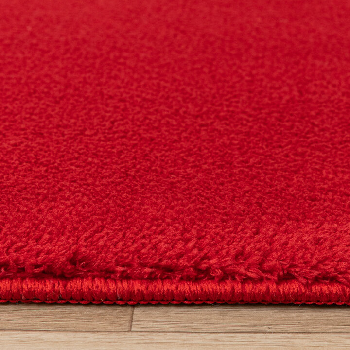 Tvättbar Matta - Vivid Röd