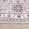 Rund Vintage Utomhusmatta - Santo Flora Vit - thumbnail 5