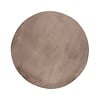 Rund Matta Med Låg Lugg - Cozy Taupe - thumbnail 1