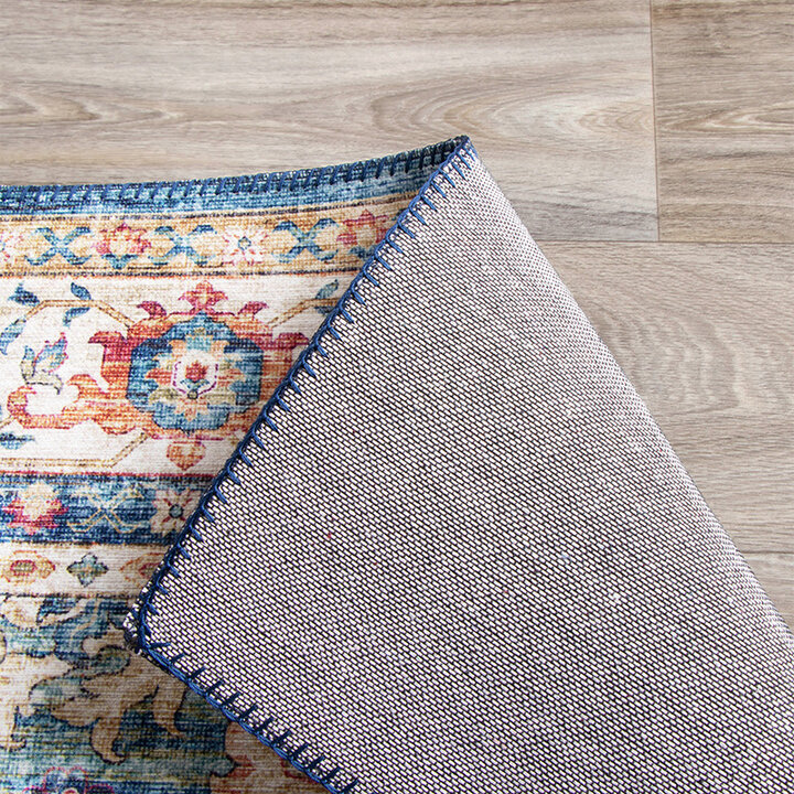 Matta I Vintagestil - Azara Ljusblå