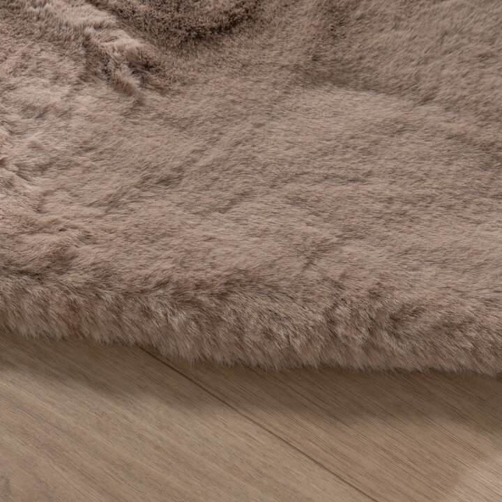 Oval Matta Med Hög Lugg - Comfy Supreme Taupe