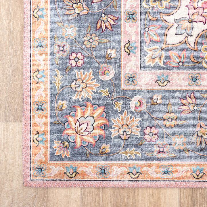 Matta I Vintagestil - Lily Medaillon Rosa