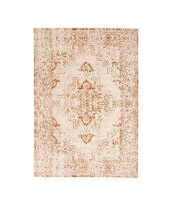 Matta I Vintagestil - Spring Ethnic Gräddvit/Terrakotta