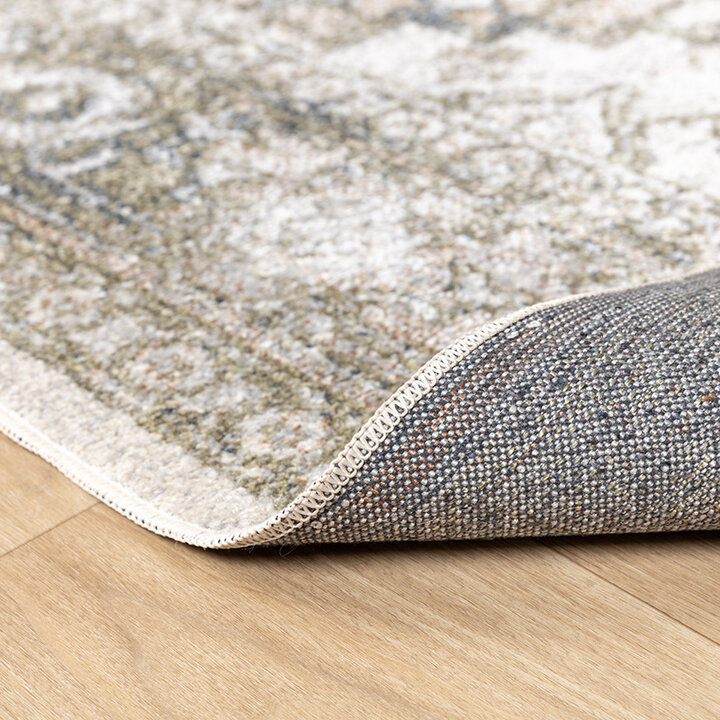 Tvättbar Matta - Nova Aztec Olivgrön