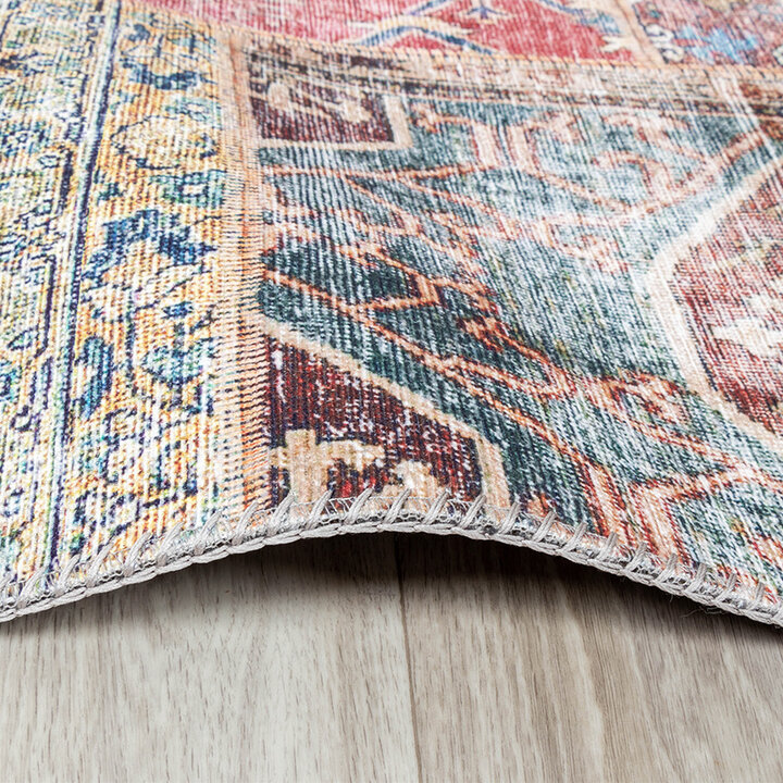 Lapptäckesmatta  - Azara Patchwork Röd