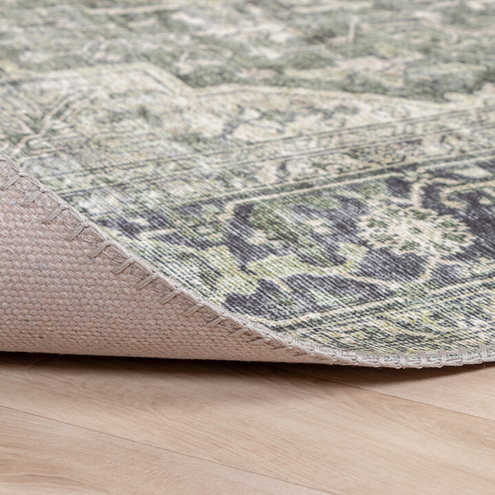 Matta I Vintagestil - Lugan Grön