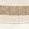 Rund Jute Utomhusmatta - Nomad Edge Gräddvit - thumbnail 6