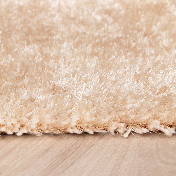 Matta Med Hög Lugg - Glazy Gräddvit