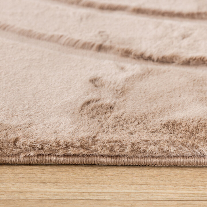 Mjuk Matta Med Hög Lugg - Carvy Curves Taupe