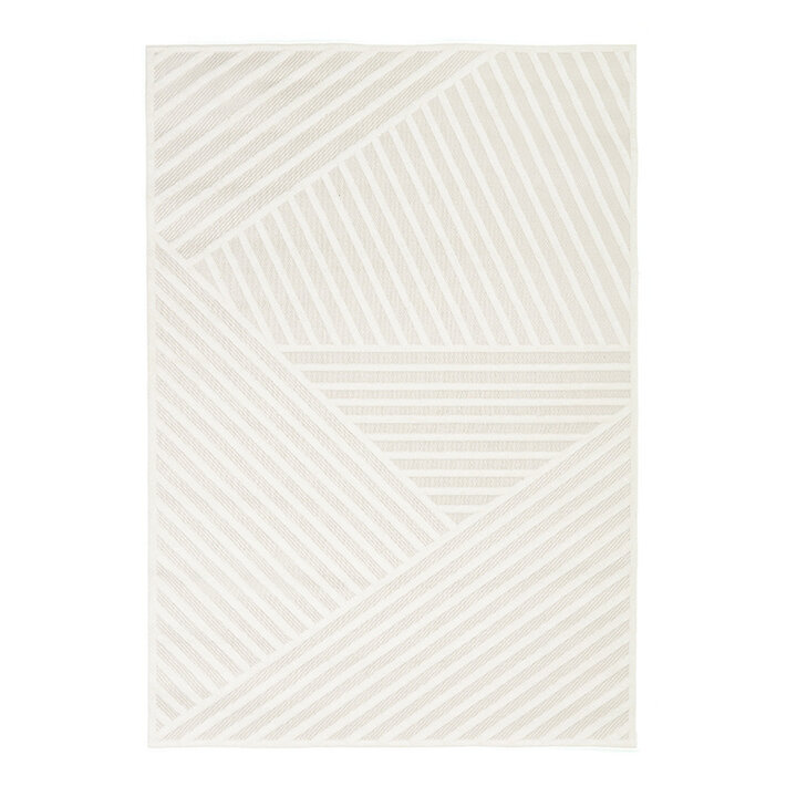 Modern Matta - Nori Lines Vit