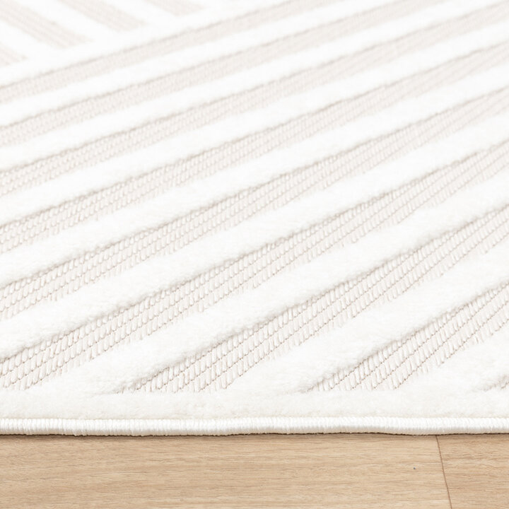 Modern Matta - Nori Lines Vit