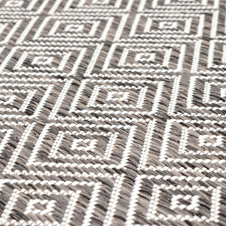 Utomhusmatta - Sommarkakel Grå