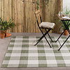 Inomhus- Och Utomhusmatta - Ranch Checkerboard Grön - thumbnail
