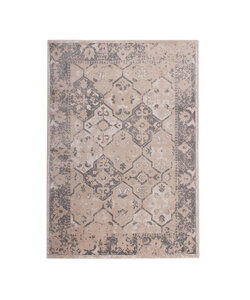 Matta I Vintagestil - Deep Tile Gräddvit