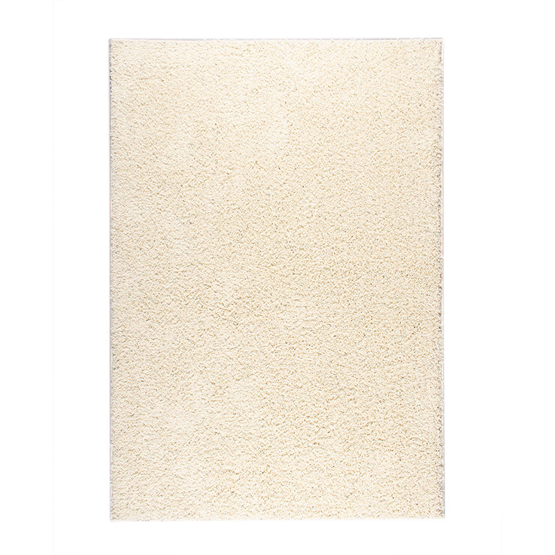 Matta Med Hög Lugg - Solid Vit - sfeer