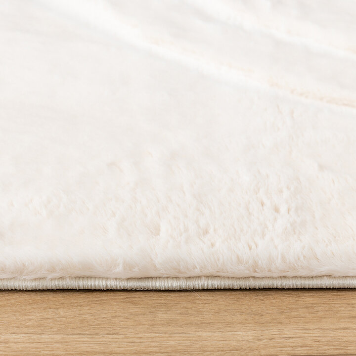 Mjuk Matta Med Hög Lugg - Carvy Arches Gräddvit