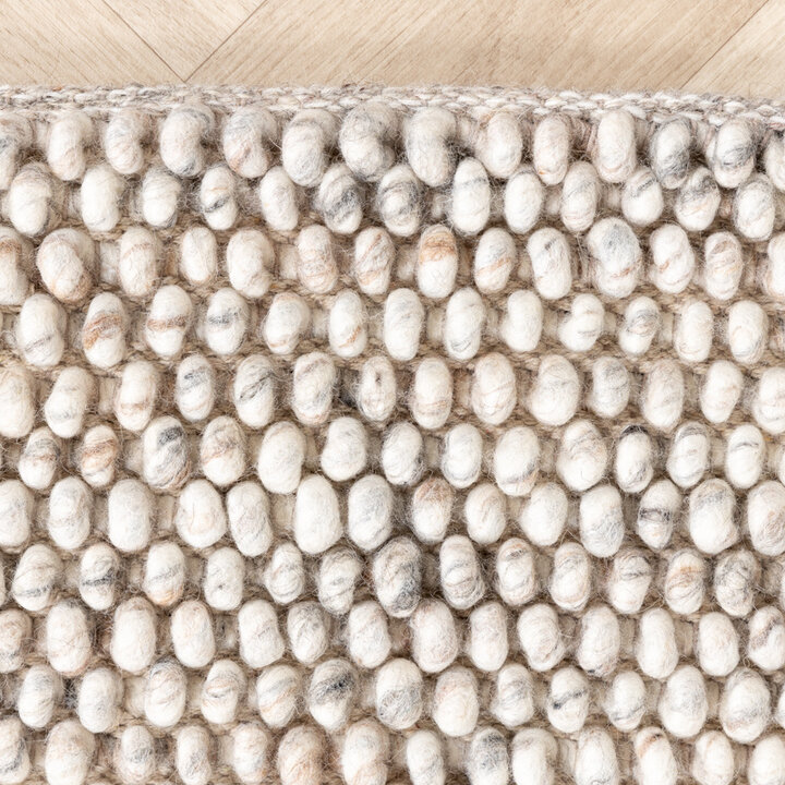 Ullmatta - Luminous Gräddvit/Melerad