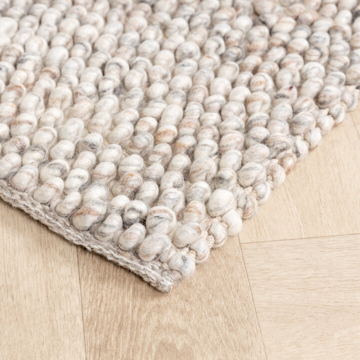 Ullmatta - Luminous Gräddvit/Melerad