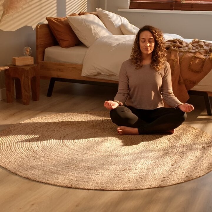 Jute Matta - Fair Rund Natur