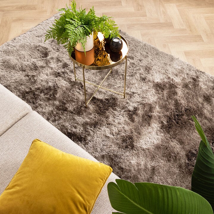 Matta Med Hög Lugg - Glorious Silver/Grå