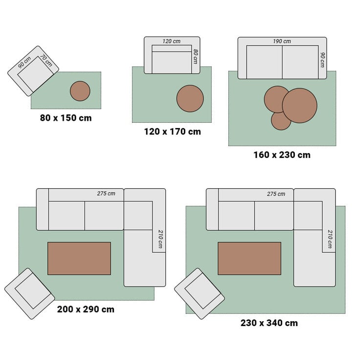 Matta - Estate Rozenkelim Guld