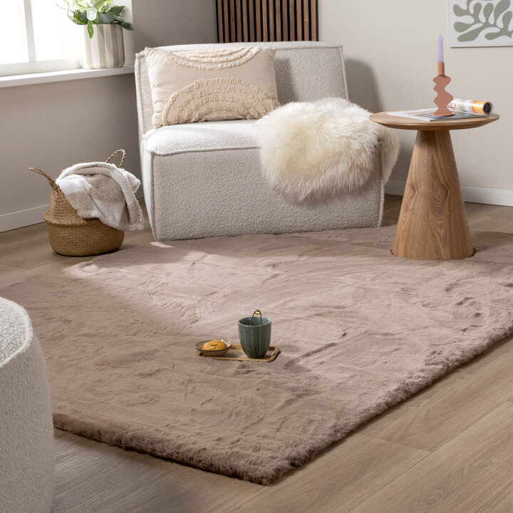 Mjuk Matta Med Hög Lugg - Comfy Supreme Taupe