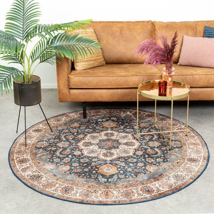 Rund Matta I Vintagestil - Imagine Medaillon Rustik