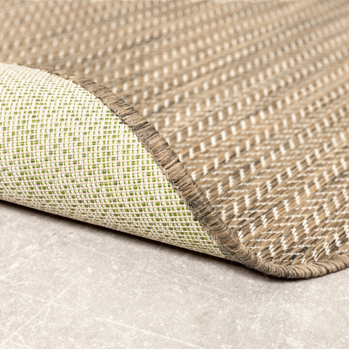 Rund Utomhusmatta - Malta Arrow Natur