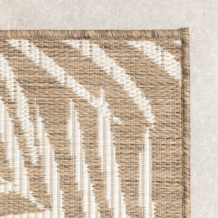 Utomhusmatta - Malta Leaves Natur