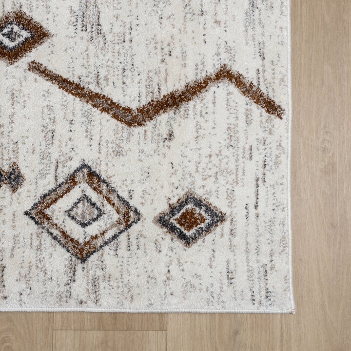 Matta Med Hög Lugg - Blend Aztec Terrakotta