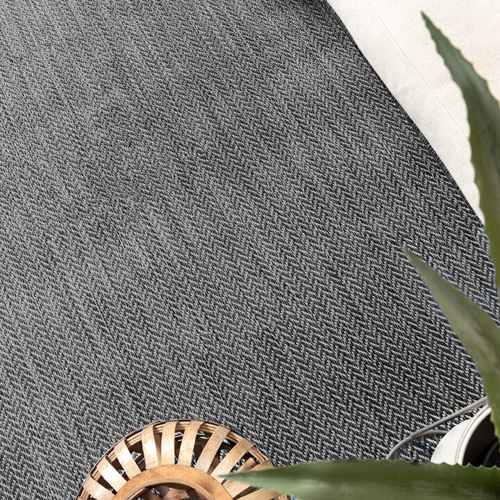 Utomhusmatta - Malta Arrow Svart